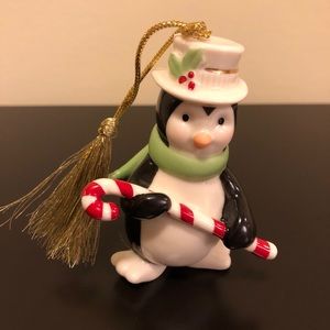 Lenox Chilly Penguin Christmas ornament